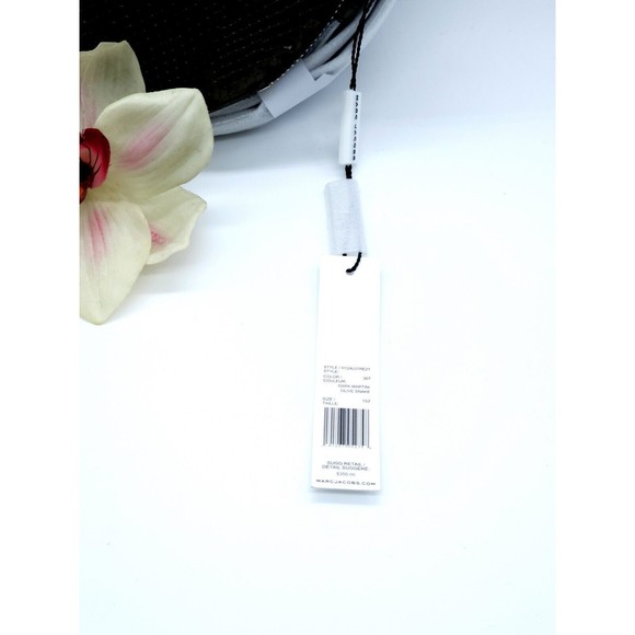 Marc Jacobs Snakeskin Embossed Leather Circle Crossbody Bag New GL0237621 - Picture 14 of 16